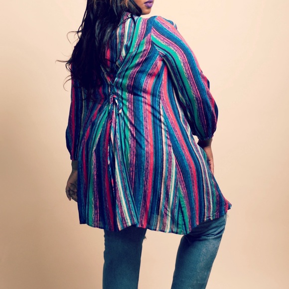 Vintage Style Shirt Dress - Picture 4 of 5